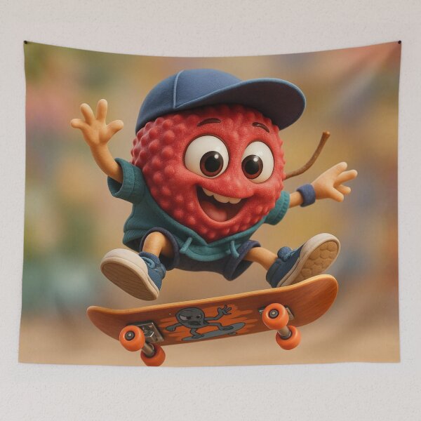 Item preview, Skater Lychee designed and sold by Sillytoe.