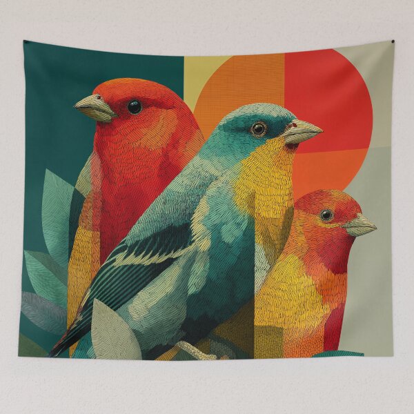 Item preview, Geometric Aviary designed and sold by The boys.