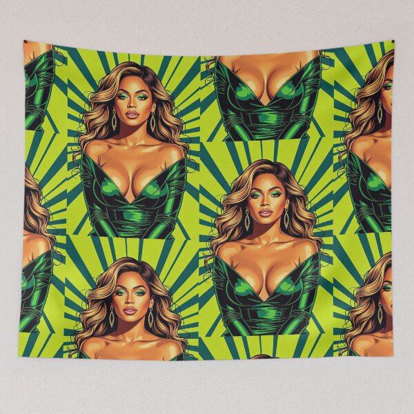 Item preview, Beyoncé-inspired pop art print designed and sold by Planet Utoppia.