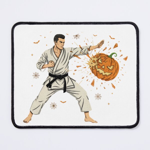 Item preview, Karate Halloween: The Pumpkin Destruction designed and sold by AndrewYoko.