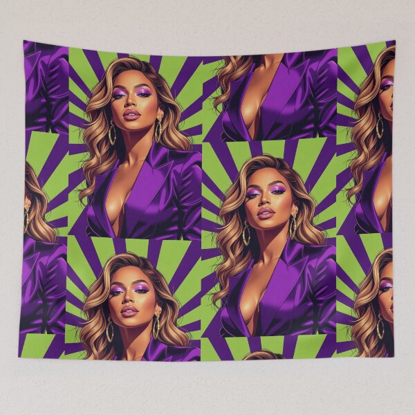 Item preview, Beyoncé-inspired pop art print designed and sold by Planet Utoppia.