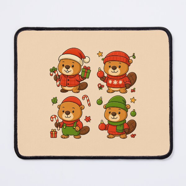 Item preview, Christmas Beaver - Canadian Winters designed and sold by aylastyle.