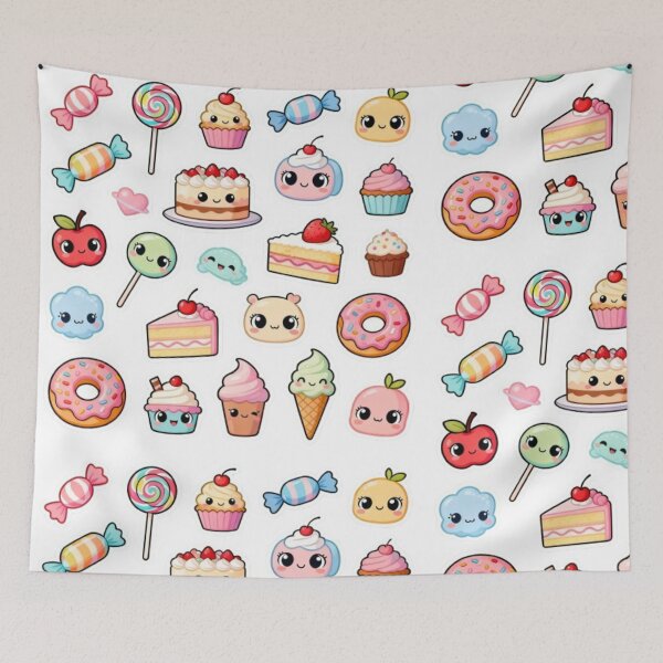 Item preview, Kawaii Cute Sweets PNG Bundle – Adorable Candy & Dessert Clipart Set designed and sold by Ditstyle.