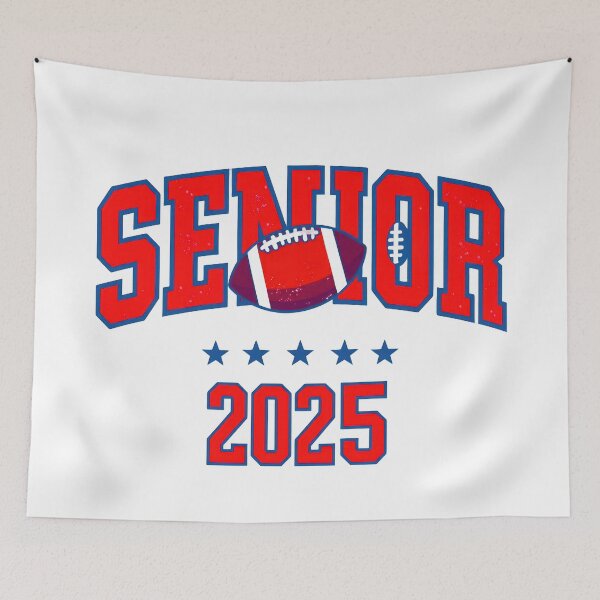 Item preview, College Football Senior 2025 designed and sold by CTM ArtStudio.