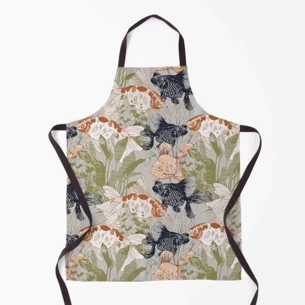 Item preview, Graceful Garden of Koi and Telescope Goldfish designed and sold by Rômulo Queiroz.