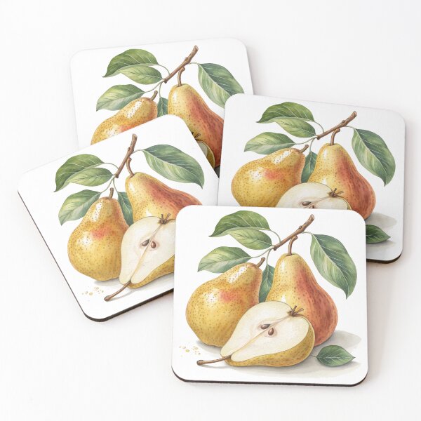 Item preview, Pomegranate Beauty – Fresh Fruit Watercolor Illustration designed and sold by VivoStudio.