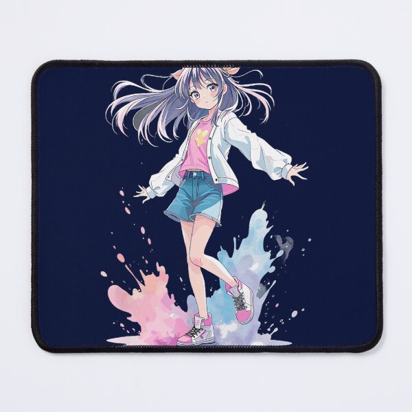 Item preview, Anime Splash Girl Watercolor Artpng By Merch, Limited Edition, Perfect Gift For You And Friends designed and sold by luanajardelp.