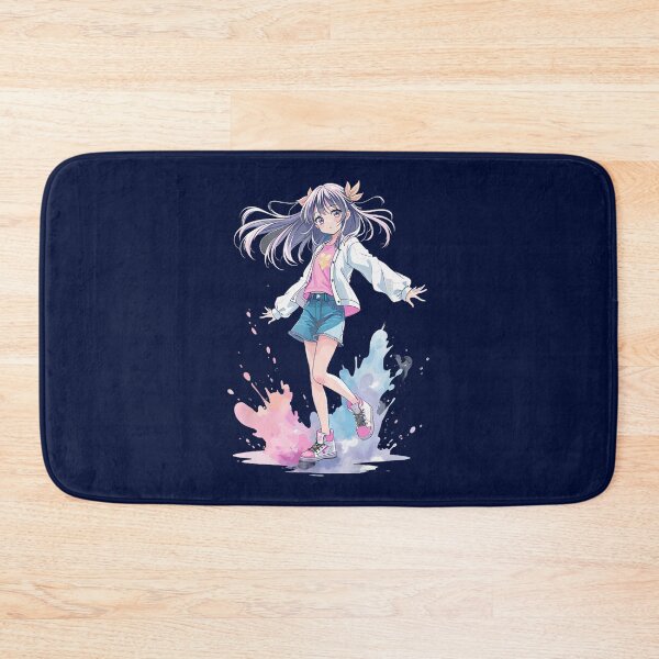 Item preview, Anime Splash Girl Watercolor Artpng By Merch, Limited Edition, Perfect Gift For You And Friends designed and sold by luanajardelp.