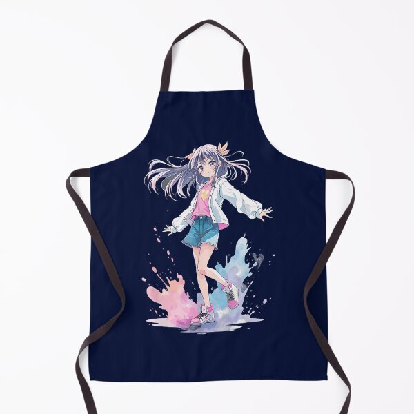 Item preview, Anime Splash Girl Watercolor Artpng By Merch, Limited Edition, Perfect Gift For You And Friends designed and sold by luanajardelp.