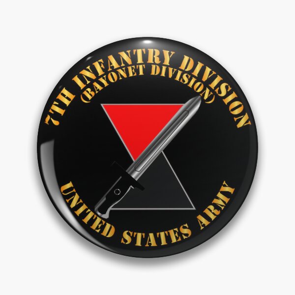 Item preview, Army - 7th Infantry Div w DUI - Bayonet Division X 300 designed and sold by Military Insignia Products.