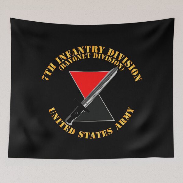 Item preview, Army - 7th Infantry Div w DUI - Bayonet Division X 300 designed and sold by Military Insignia Products.
