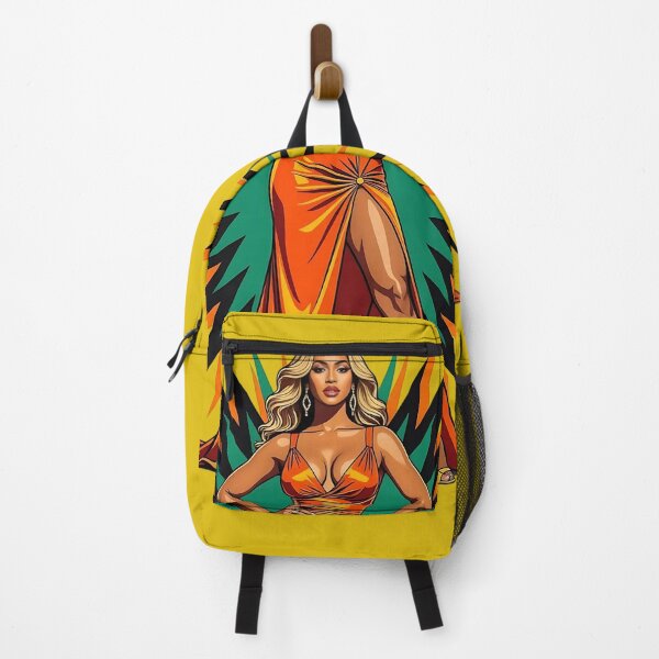 Item preview, Beyoncé-inspired pop art feminine artistic wallpaper designed and sold by Planet Utoppia.