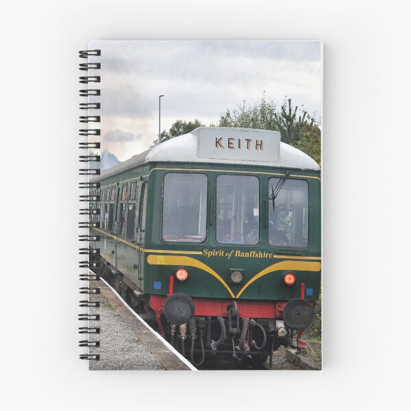 Item preview, Class 108 DMU leaving Keith Town station, Moray, Scotland designed and sold by Richard Flint.