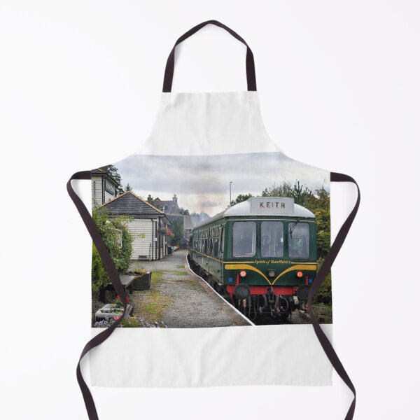 Item preview, Class 108 DMU leaving Keith Town station, Moray, Scotland designed and sold by Richard Flint.