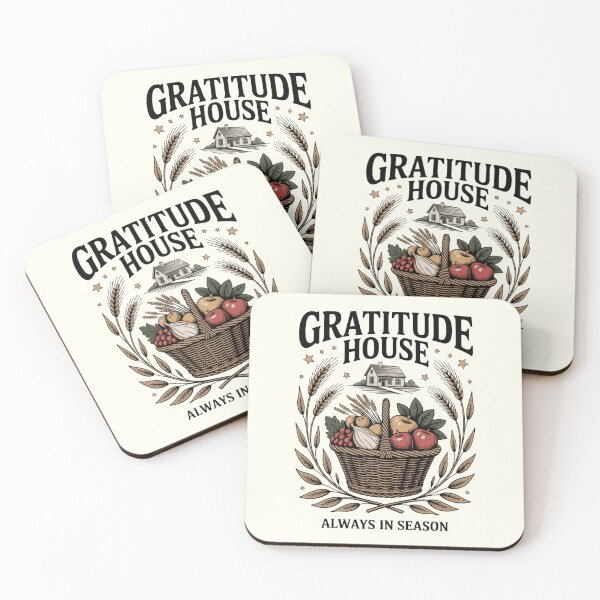 Item preview, Gratitude House Harvest Design – “Always in Season” Fall Farmhouse Thanksgiving Shirt designed and sold by Loving Nature Gifts.