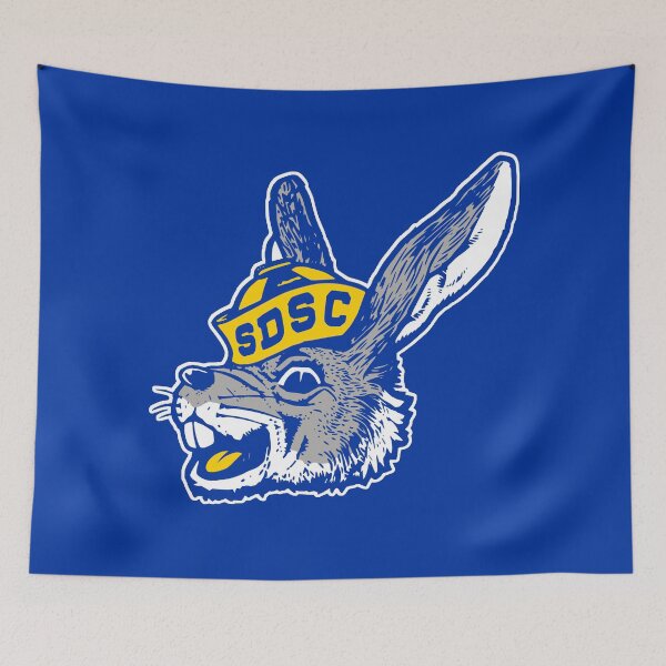 Item preview, Throwback Style Hare Mascot 4 designed and sold by VintageVarsity5.