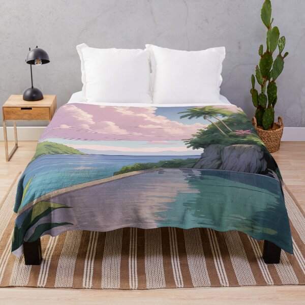 Item preview, Tropical Escape with an Infinity Pool designed and sold by HorizonHues.