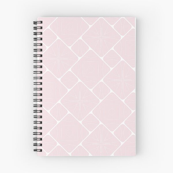 Item preview, Soft pink geometric diamond tile pattern designed and sold by juthamas8426.
