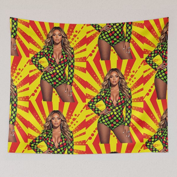 Item preview, Beyoncé-inspired pop art print designed and sold by Planet Utoppia.