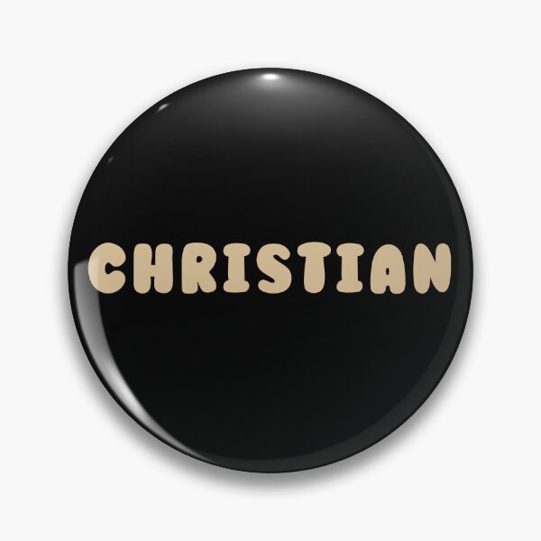 Item preview, Beige Christian – Minimalist Personalized Name Design designed and sold by karolinahinc.
