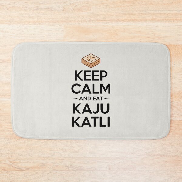 Item preview, Keep Calm and Eat Kaju Katli – Classic Quote Design designed and sold by Jollys-ArtShop.