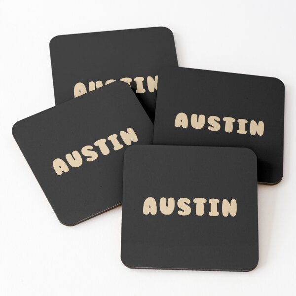 Item preview, Beige Austin – Minimalist Personalized Name Design designed and sold by karolinahinc.