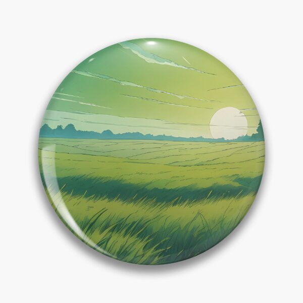 Item preview, Luminous Grass and Hazy Skies designed and sold by HorizonHues.