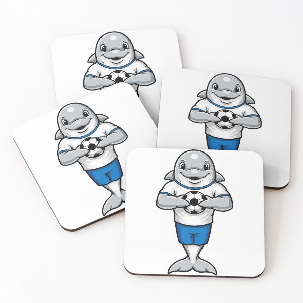 Item preview, Soccer Dolphin Mascot Sports Fan designed and sold by k3rstman1.