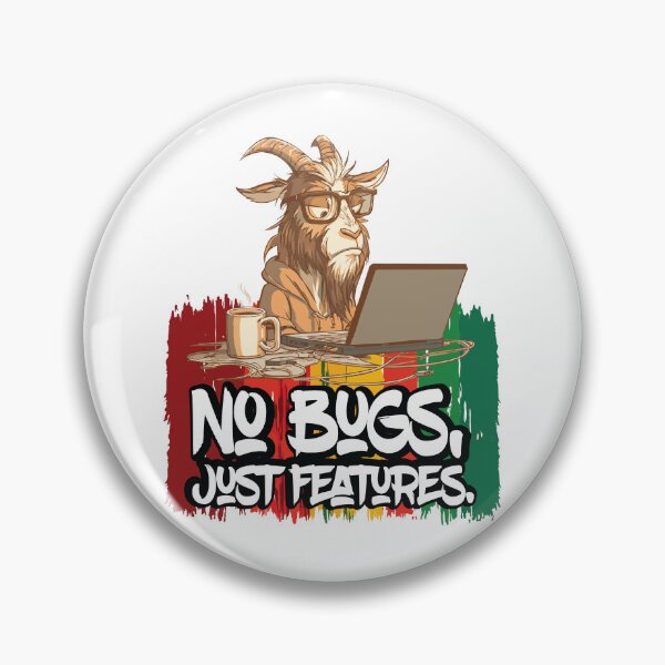 Item preview, The Code Goat – Debugging in Progress designed and sold by The Trendy Fever.