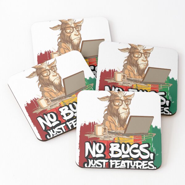 Item preview, The Code Goat – Debugging in Progress designed and sold by The Trendy Fever.