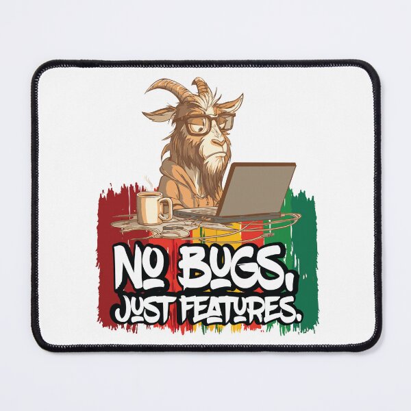 Item preview, The Code Goat – Debugging in Progress designed and sold by The Trendy Fever.