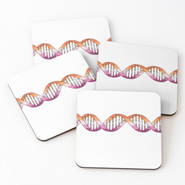 Item preview, Lesbian Flag DNA Design designed and sold by Sapphic-Charm.
