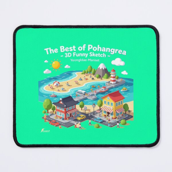 Item preview,  The Best of Pohang Korea – 3D Funny Sketch ,  designed and sold by PaintMeWorld.