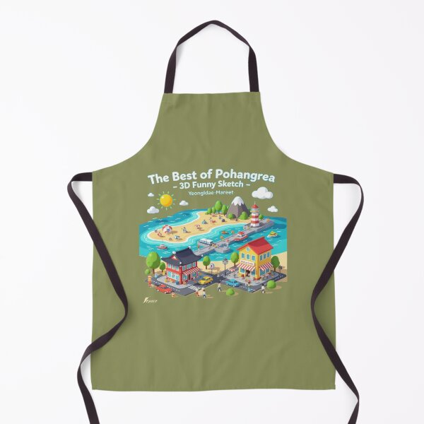 Item preview, The Best of Pohang Korea – 3D Funny Sketch , designed and sold by PaintMeWorld.