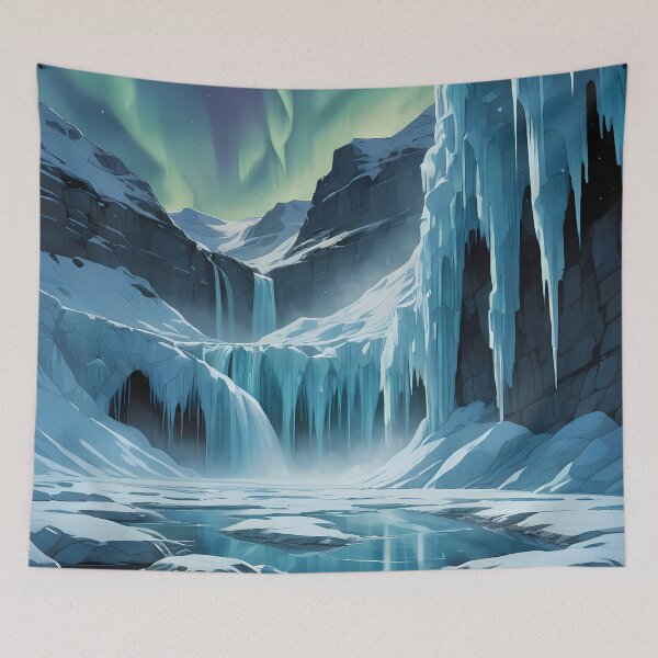 Item preview, Frozen in Motion Beneath the Northern Lights designed and sold by HorizonHues.
