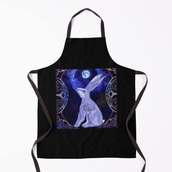 Item preview, Celtic Moon Hare Art – Mystical Pagan Lunar Animal Design designed and sold by Vividality.