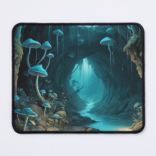 Item preview, Glowing Secrets of the Hidden Lagoon designed and sold by HorizonHues.