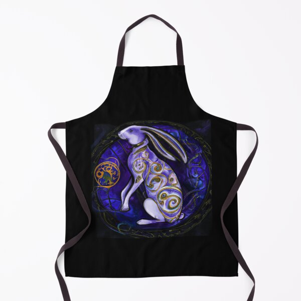 Item preview, Celtic Moon Hare Art – Mystical Pagan Lunar Animal Design designed and sold by Vividality.