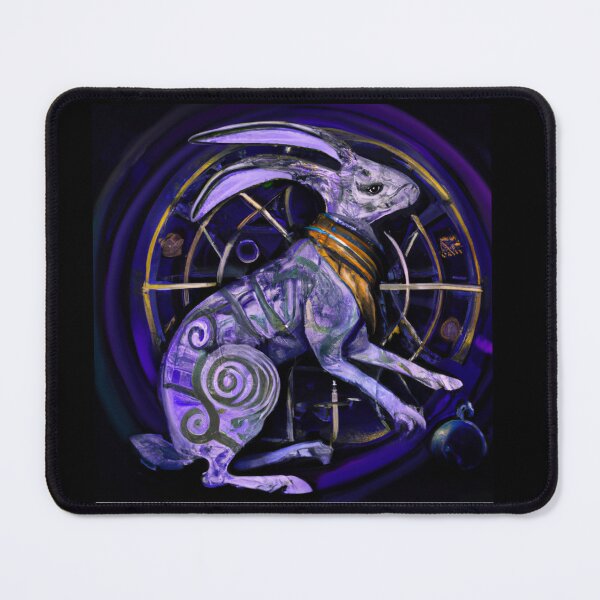 Item preview, Celtic Moon Hare Art – Mystical Pagan Lunar Animal Design designed and sold by Vividality.