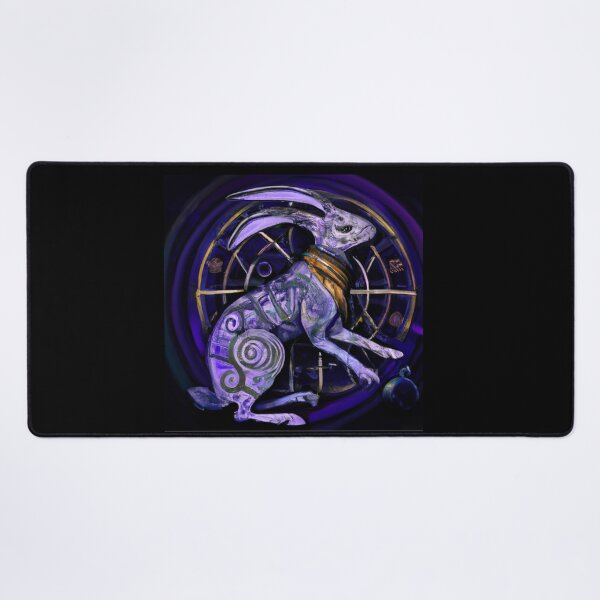 Item preview, Celtic Moon Hare Art – Mystical Pagan Lunar Animal Design designed and sold by Vividality.