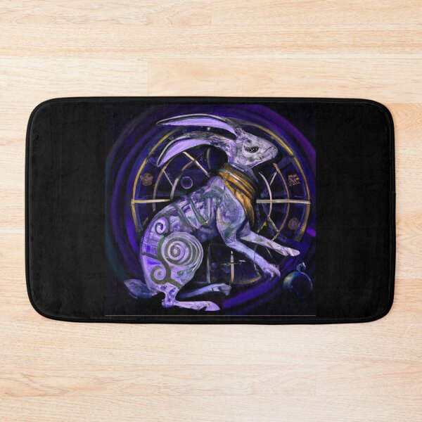 Item preview, Celtic Moon Hare Art – Mystical Pagan Lunar Animal Design designed and sold by Vividality.