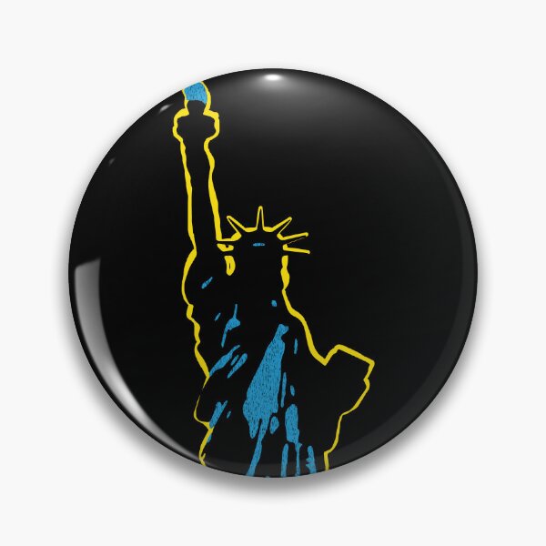 Item preview, Minimalist Statue of Liberty Popart designed and sold by pelagio.