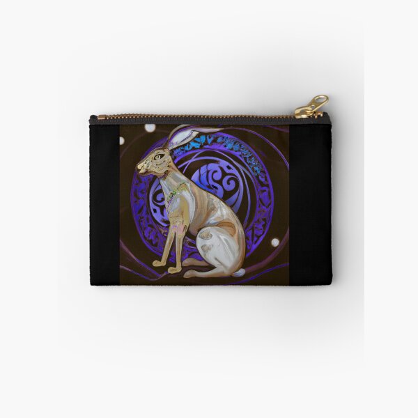 Item preview, Celtic Moon Hare Art – Mystical Pagan Lunar Animal Design designed and sold by Vividality.
