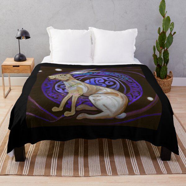 Item preview, Celtic Moon Hare Art – Mystical Pagan Lunar Animal Design designed and sold by Vividality.