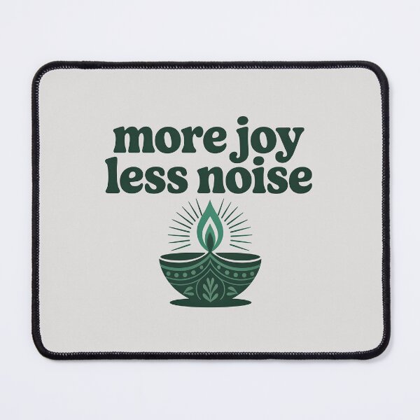 Item preview, More Joy, Less Noise – Eco-Friendly Diwali Design designed and sold by Jollys-ArtShop.