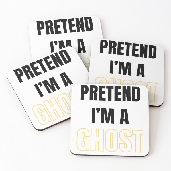 Item preview, Pretend I’m a Ghost – Funny Halloween T-Shirt designed and sold by VibranPalette.
