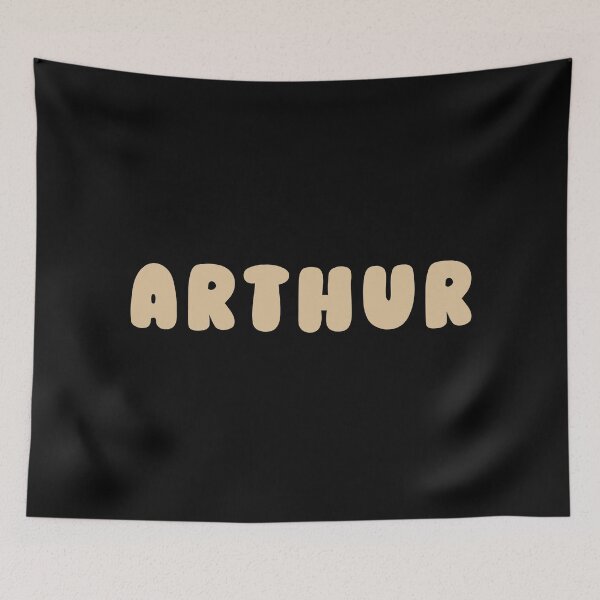 Item preview, Beige Arthur – Minimalist Personalized Name Design designed and sold by karolinahinc.