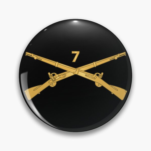 Item preview, Army - 7th Infantry Regiment Branch wo Txt  300 designed and sold by Military Insignia Products.