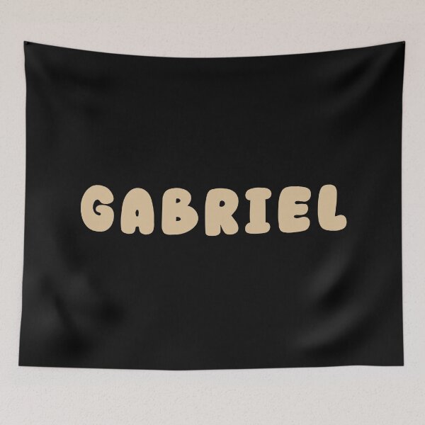Item preview, Beige Gabriel – Minimalist Personalized Name Design designed and sold by karolinahinc.