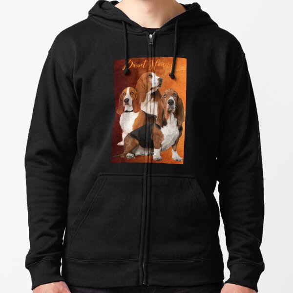 basset hound hoodie